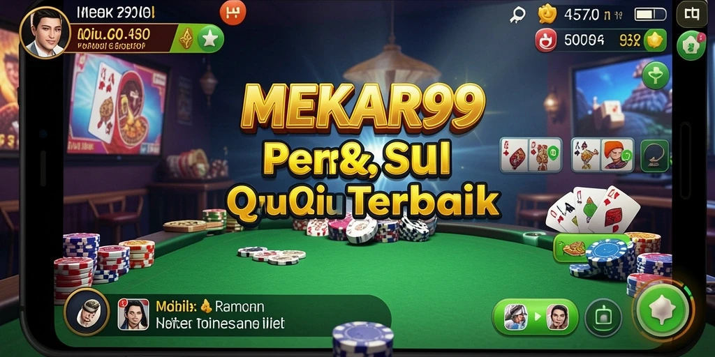 Tampilan gameplay QiuQiu yang seru dan menarik