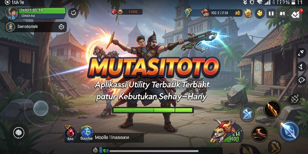 Tampilan screenshot utama MUTASITOTO dengan fitur Utility yang intuitif.