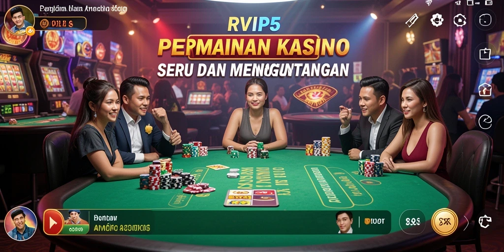 Tampilan menarik dari gameplay seru di RVIP5.