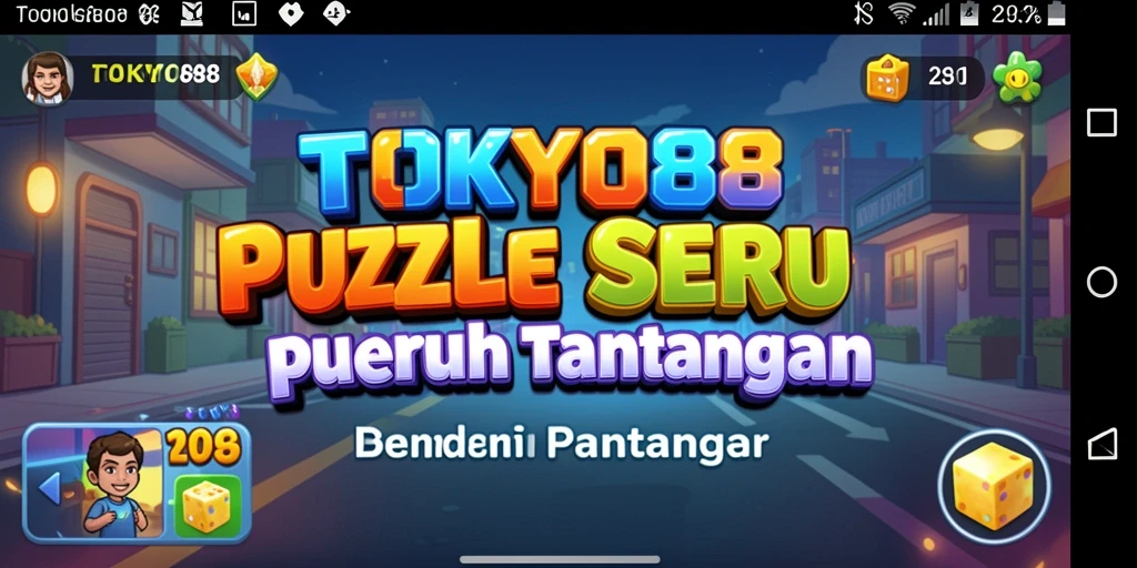 Tampilan gameplay dari TOKYO88 yang menarik dan penuh warna.
